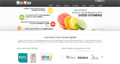 Desktop Screenshot of bizway.it