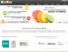 Tablet Screenshot of bizway.it